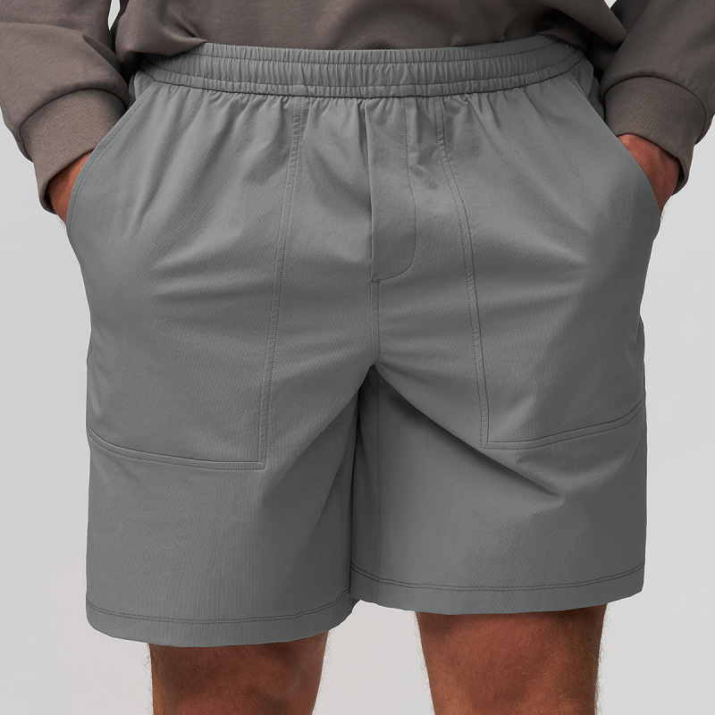 Cross-Border Men's Sports Fitness Outdoor Quick-Drying Shorts Work Clothing Hiking Citywalk Five-Point Pants 1206