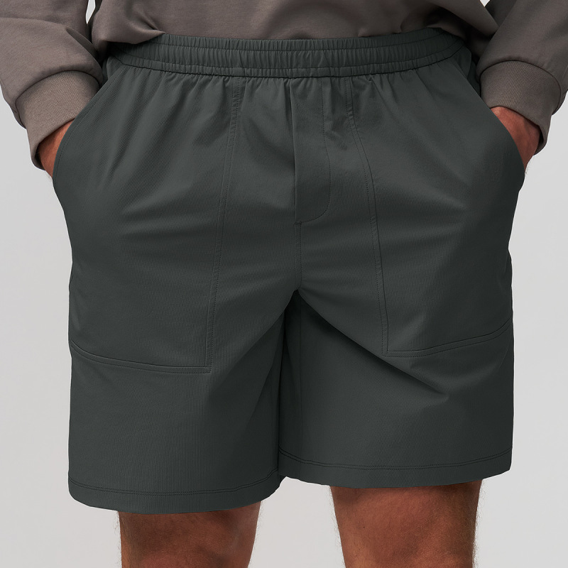 Cross-Border Men's Sports Fitness Outdoor Quick-Drying Shorts Work Clothing Hiking Citywalk Five-Point Pants 1206