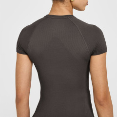 Short sleeve brown