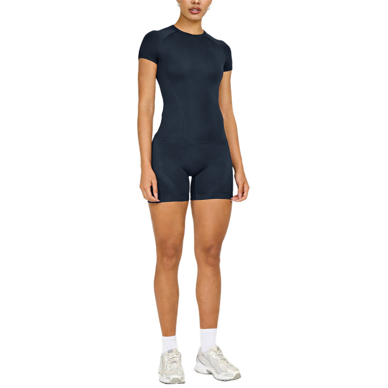 Winter Quick-Drying Long-Sleeved Yoga Clothes, High-Intensity Pilates Long-Sleeved Tops, Running Sports and Fitness Clothes