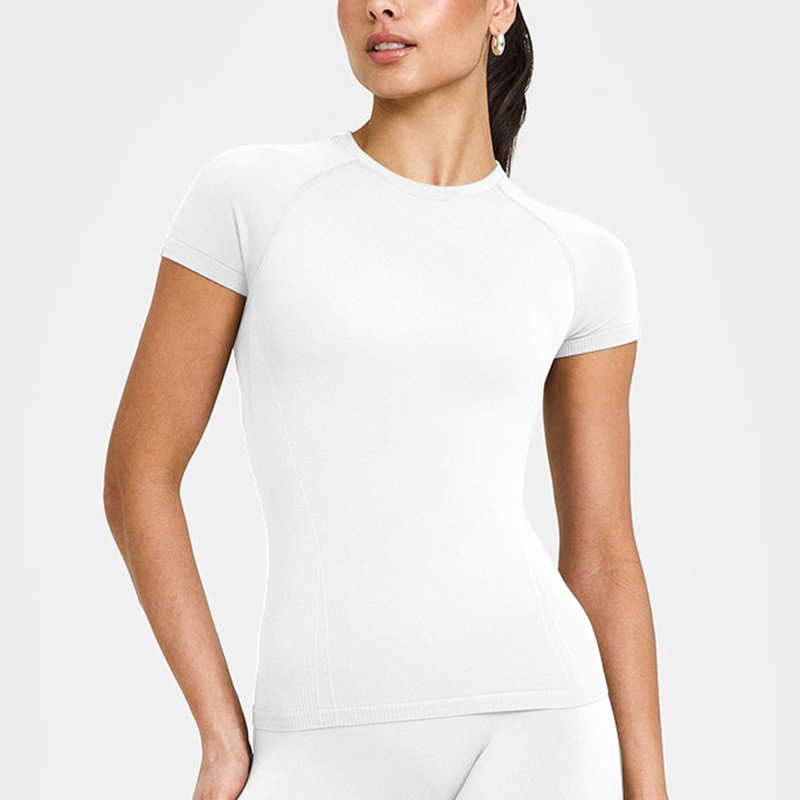 Winter Quick-Drying Long-Sleeved Yoga Clothes, High-Intensity Pilates Long-Sleeved Tops, Running Sports and Fitness Clothes