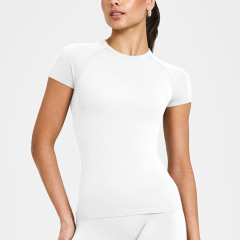 Short sleeve white