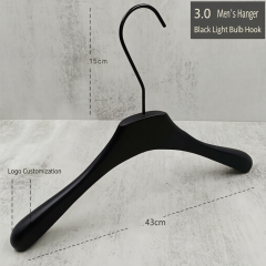 Men's matte black 3.0 flat head [black 15cm hook]