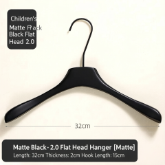 Children's matte black 2.0 flat head [black 15cm hook]