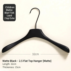 Children's matte black 2.5 flat head [black 15cm hook]