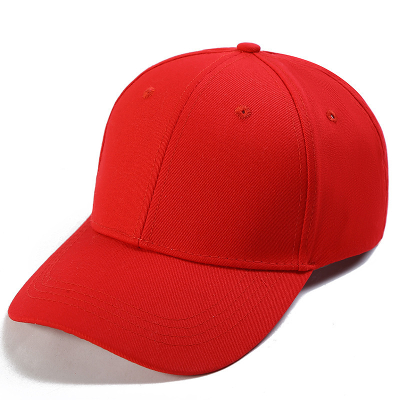 European and American solid color light plate rear opening ponytail baseball cap women's fashion sports cap outdoor sun protection hat