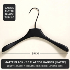 Women's matte black 2.0 flat head [black 15cm hook]