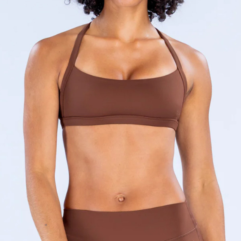 Dfyne Cross-Border Double-Strap Sports Bra Quick-Dry Outdoor Running Fitness Top Beautiful Back Yoga Bra for Women