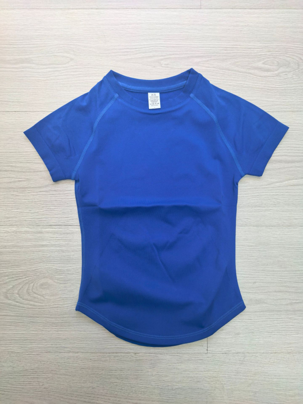 PY-A6396-DX      High Elastic Moisture Wicking Tight Seamless Short-Sleeved