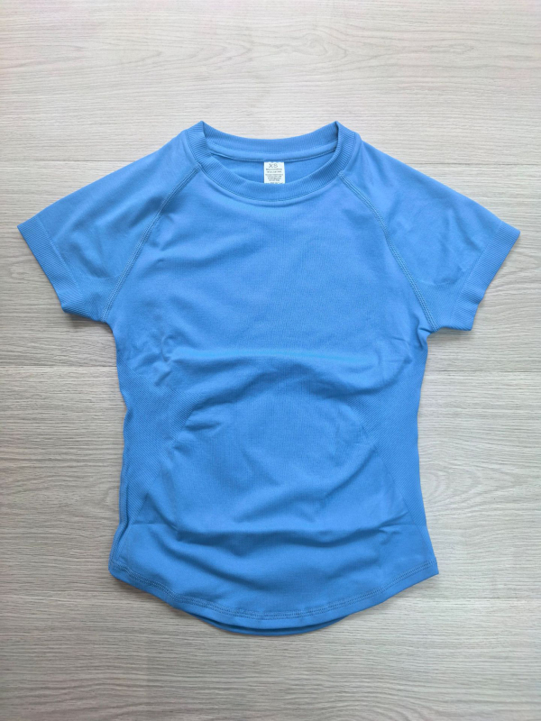 PY-A6396-DX      High Elastic Moisture Wicking Tight Seamless Short-Sleeved