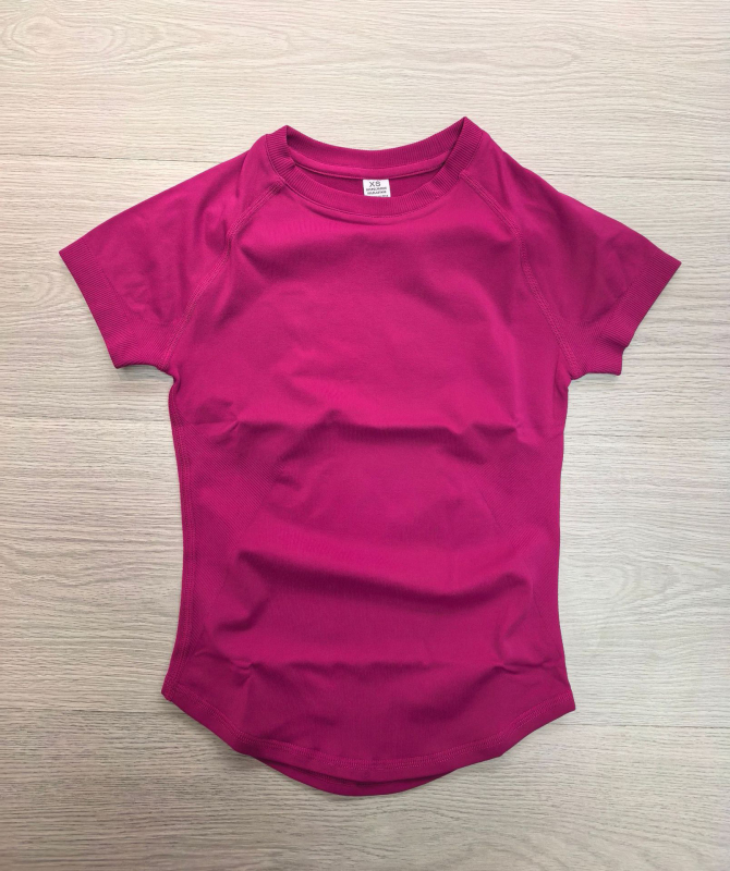 PY-A6396-DX      High Elastic Moisture Wicking Tight Seamless Short-Sleeved