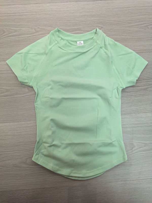 PY-A6396-DX      High Elastic Moisture Wicking Tight Seamless Short-Sleeved