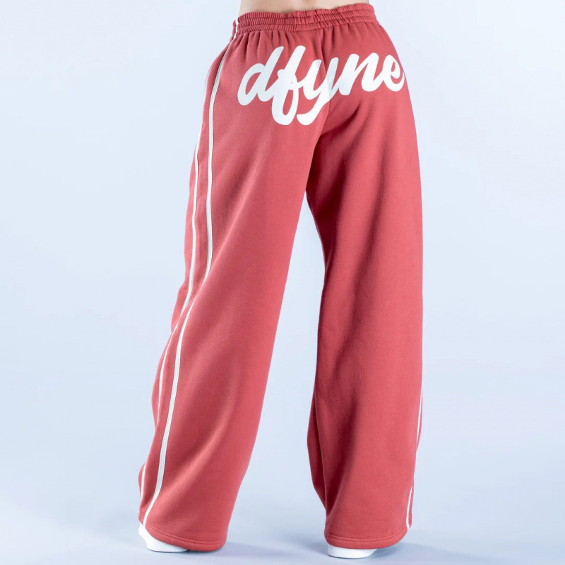 American Street Style High-Waisted Casual Sports Sweatpants for Women 2025 Autumn and Winter New Design Loose Slimming Wide-Leg Long Pants