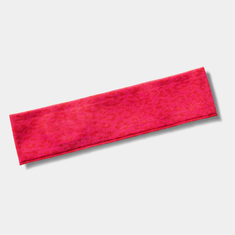 Cross-Border Seamless Leopard Print Yoga Headband, Fashionable High-Elastic Fitness Headband, Quick-Drying Running and Cycling Sports Headband