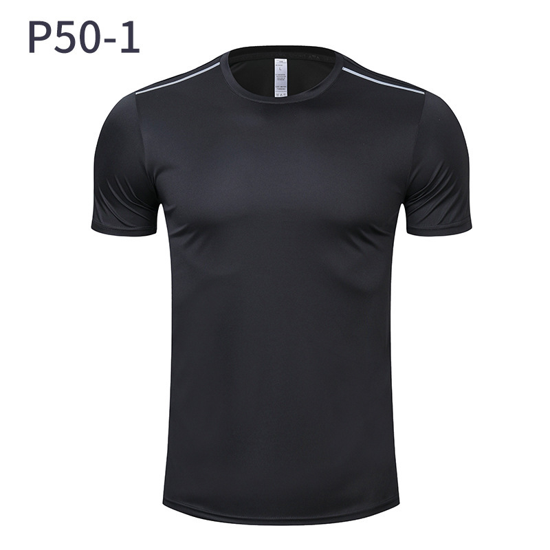 Quick-drying short-sleeved men's summer outdoor running T-shirt work fitness clothes training T-shirt advertising cultural shirt sports top