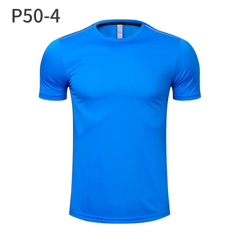 Quick-drying short-sleeved men's summer outdoor running T-shirt work fitness clothes training T-shirt advertising cultural shirt sports top
