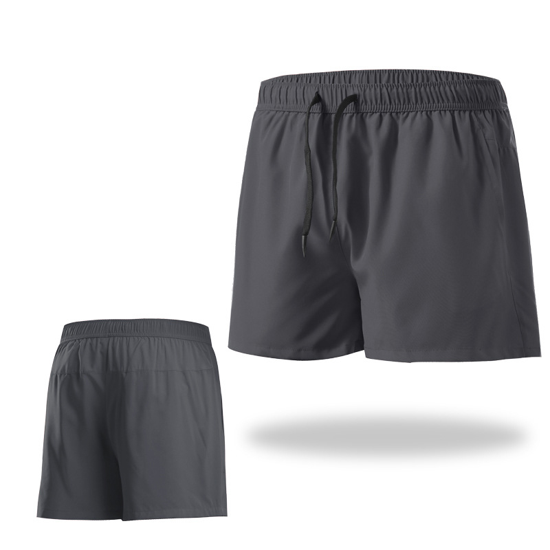 YT-DK10025-DK      Quick-Drying Double-Layer Sports Shorts