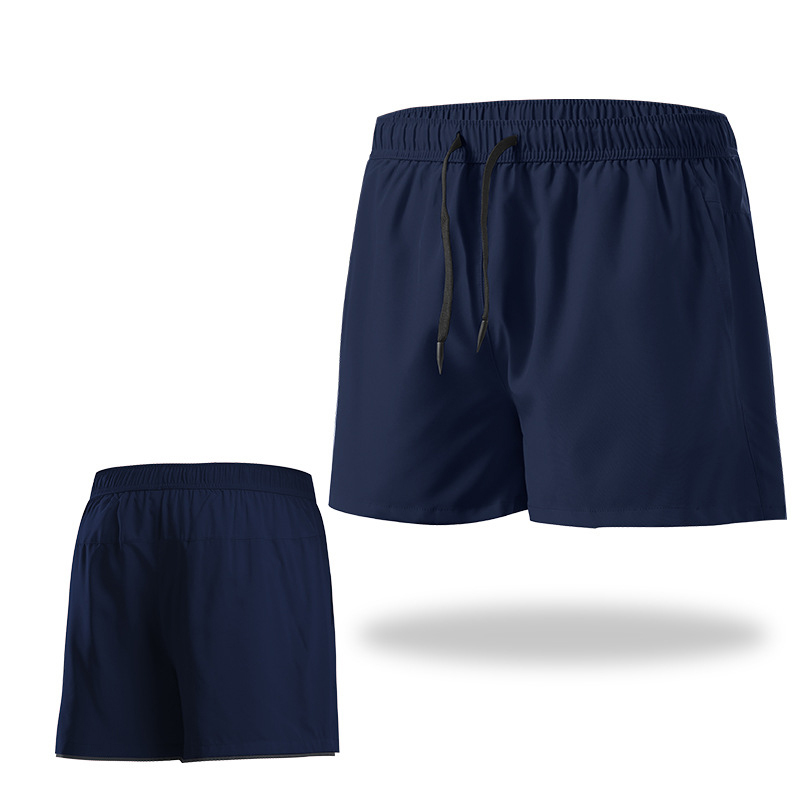 YT-DK10025-DK      Quick-Drying Double-Layer Sports Shorts