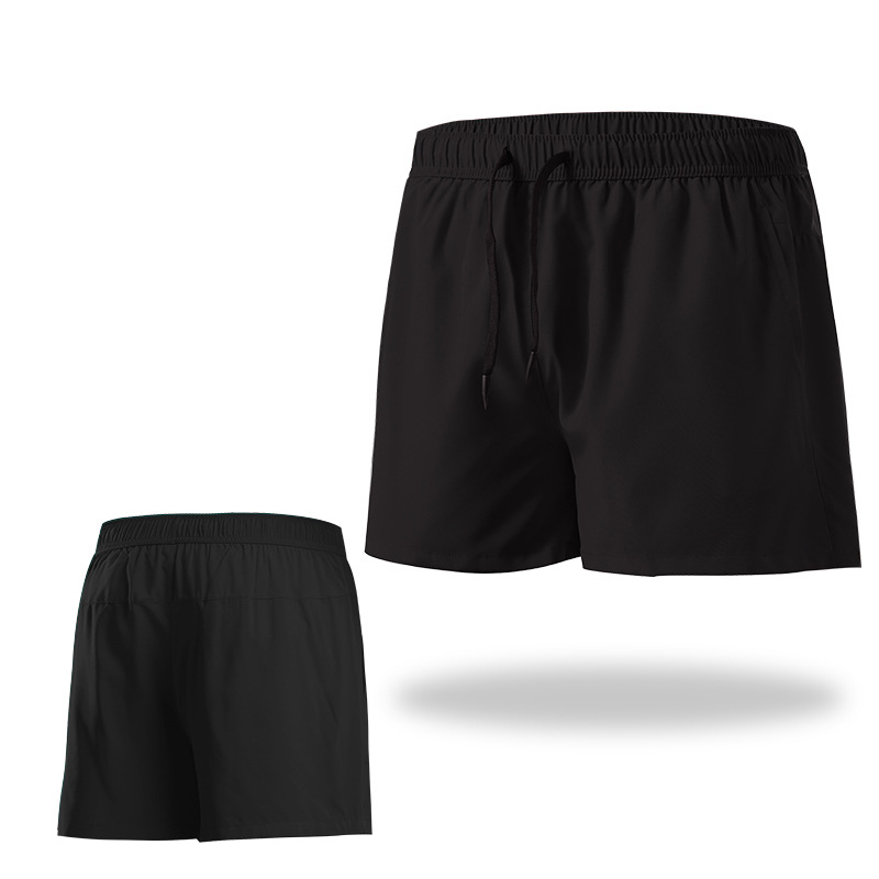YT-DK10025-DK      Quick-Drying Double-Layer Sports Shorts