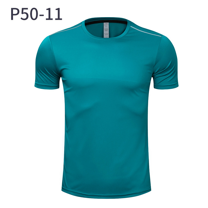 Quick-drying short-sleeved men's summer outdoor running T-shirt work fitness clothes training T-shirt advertising cultural shirt sports top