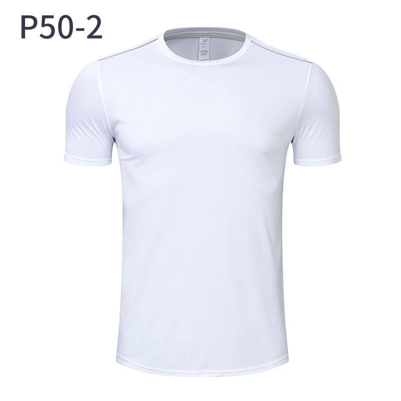 Quick-drying short-sleeved men's summer outdoor running T-shirt work fitness clothes training T-shirt advertising cultural shirt sports top