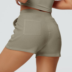 Khaki casual shorts