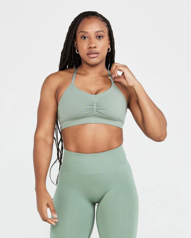 Specially Designed for Cross-border Back Cross Buckle Sports Bra Crescent Tissue Pants Seamless Yoga Bra Pants Set