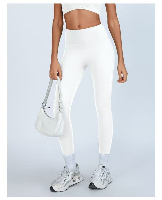 Foreign Trade Cross-Border Yoga Suit for Women with Chest Pads, Chest-Wrapped and Beautiful Back Bra, High-Waisted Quick-Drying Sports Fitness Training Pants