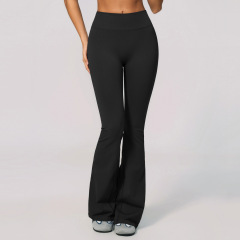 ZC-FCK4535-2-CK      High Waist Slimming Look  Hip Lift  High Elastic Sports Yoga Pants