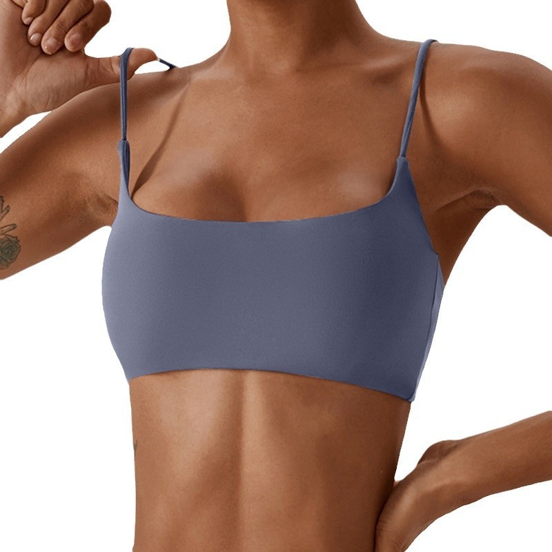 Yuebin Autumn Amazon Hot-Selling New Style Bra Fitness Underwear Nude Yoga Wear Cross-Border Supply Factory Wholesale