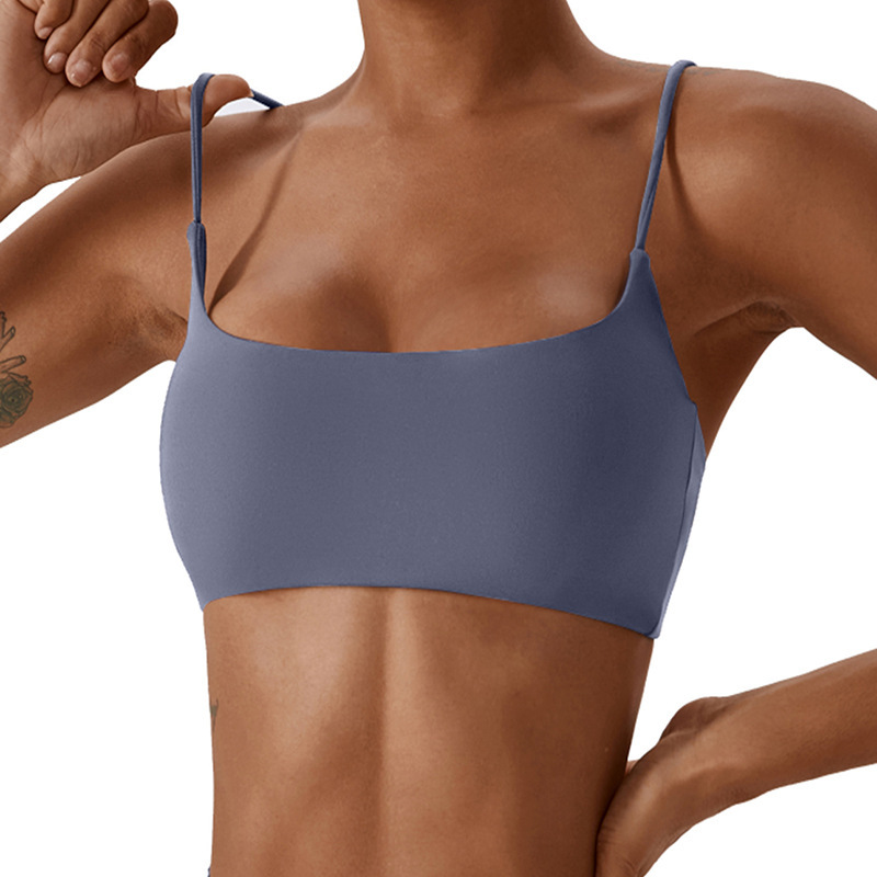 Yuebin Autumn Amazon Hot-Selling New Style Bra Fitness Underwear Nude Yoga Wear Cross-Border Supply Factory Wholesale