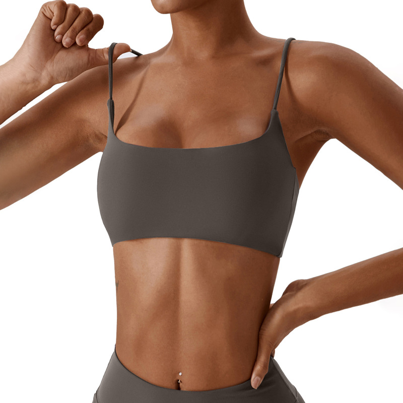 Yuebin Autumn Amazon Hot-Selling New Style Bra Fitness Underwear Nude Yoga Wear Cross-Border Supply Factory Wholesale