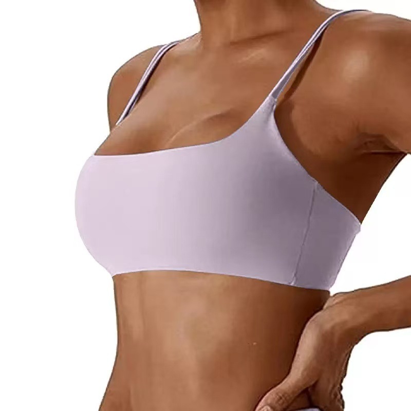 Yuebin Autumn Amazon Hot-Selling New Style Bra Fitness Underwear Nude Yoga Wear Cross-Border Supply Factory Wholesale