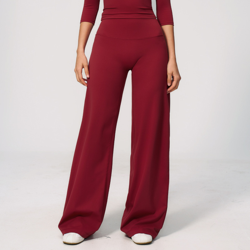 ZC-ECK5529-1-CK  Brushed Loose-fitting Trousers
