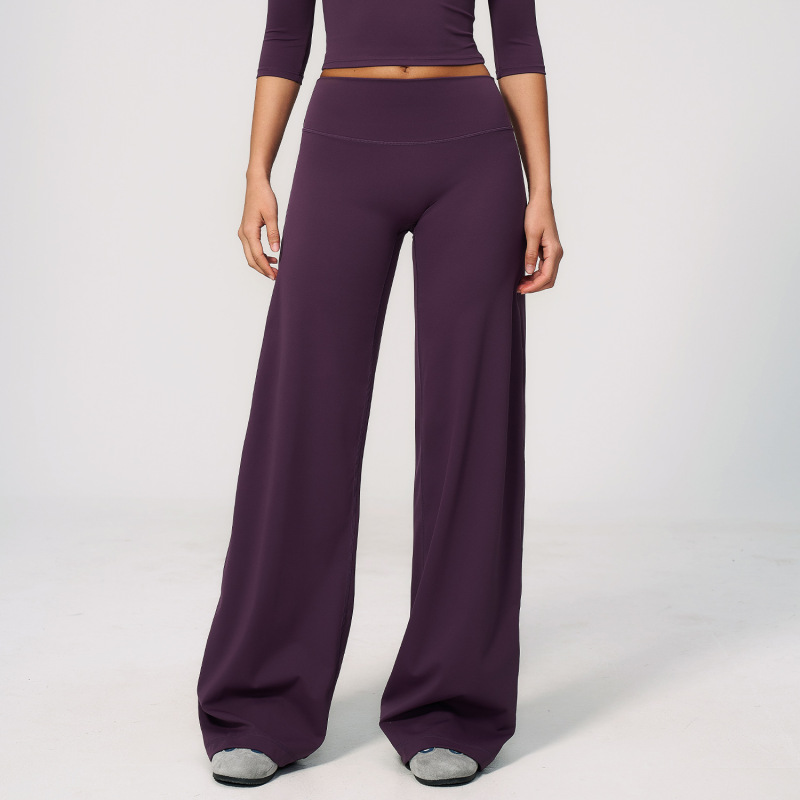 ZC-ECK5529-1-CK  Brushed Loose-fitting Trousers