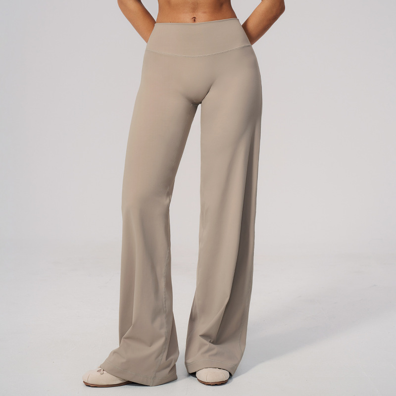 ZC-ECK5529-1-CK  Brushed Loose-fitting Trousers