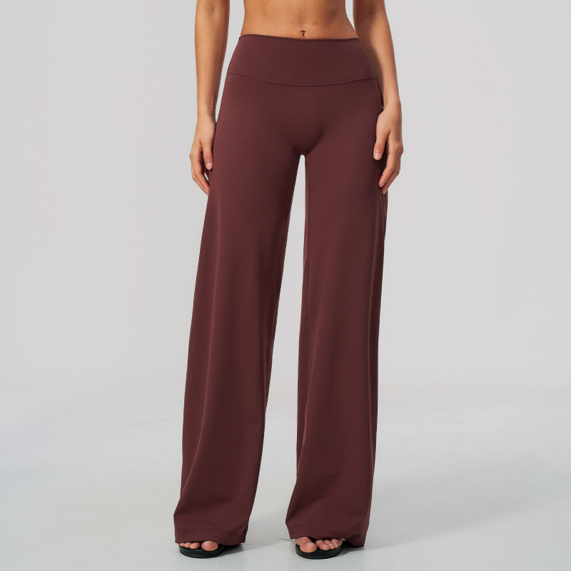 ZC-ECK5529-1-CK  Brushed Loose-fitting Trousers