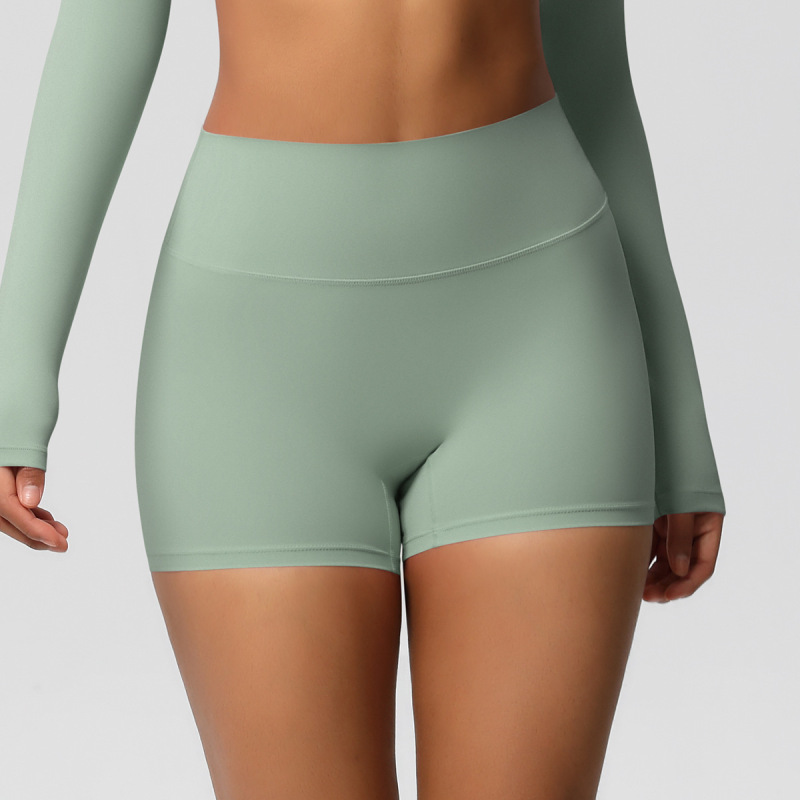 in stock Cross-border Double-sided Sanding Tight Breathable Solid Color Training Yoga Suit Eight-piece Sports Running Fitness Suit for Women