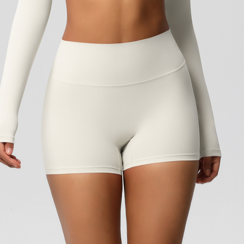 in stock Cross-border Double-sided Sanding Tight Breathable Solid Color Training Yoga Suit Eight-piece Sports Running Fitness Suit for Women