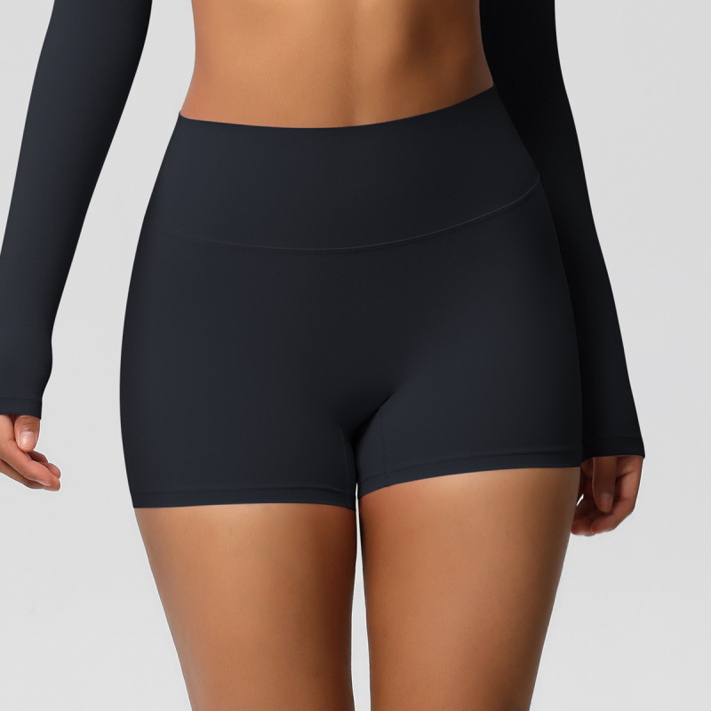 in stock Cross-border Double-sided Sanding Tight Breathable Solid Color Training Yoga Suit Eight-piece Sports Running Fitness Suit for Women