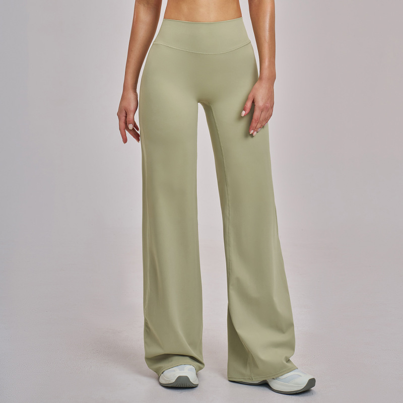 Zechuang New Style Autumn/Winter Long Pants High Waist Wide Leg Loose Fit Sports Long Pants Outdoor Casual Sports Fitness Long Pants 3127