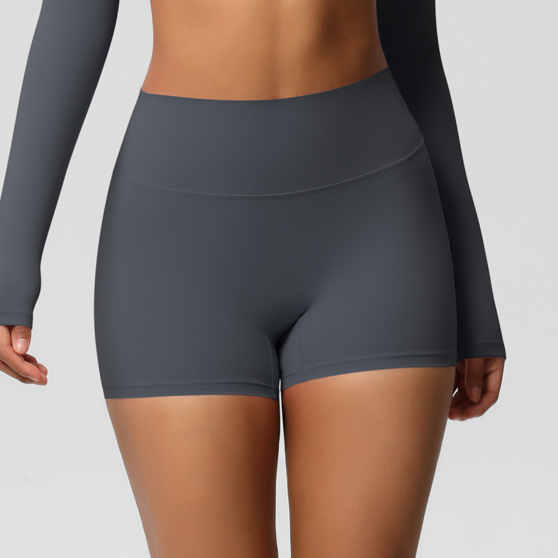 in stock Cross-border Double-sided Sanding Tight Breathable Solid Color Training Yoga Suit Eight-piece Sports Running Fitness Suit for Women