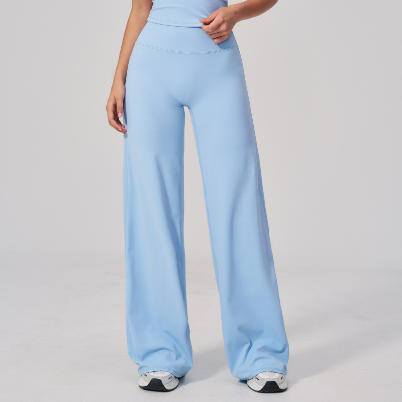 Zechuang New Style Autumn/Winter Long Pants High Waist Wide Leg Loose Fit Sports Long Pants Outdoor Casual Sports Fitness Long Pants 3127
