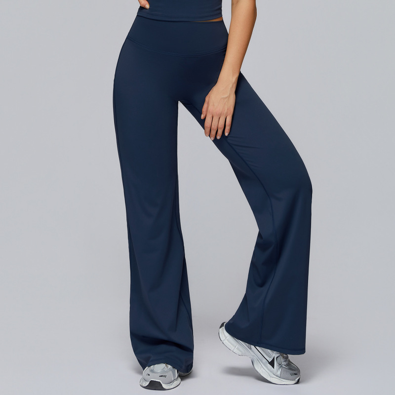 Zechuang New Style Autumn/Winter Long Pants High Waist Wide Leg Loose Fit Sports Long Pants Outdoor Casual Sports Fitness Long Pants 3127