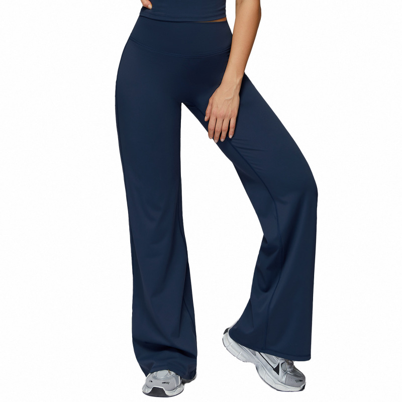 Zechuang New Style Autumn/Winter Long Pants High Waist Wide Leg Loose Fit Sports Long Pants Outdoor Casual Sports Fitness Long Pants 3127