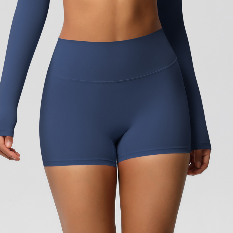in stock Cross-border Double-sided Sanding Tight Breathable Solid Color Training Yoga Suit Eight-piece Sports Running Fitness Suit for Women