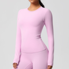 7102 long sleeve-sakura pink
