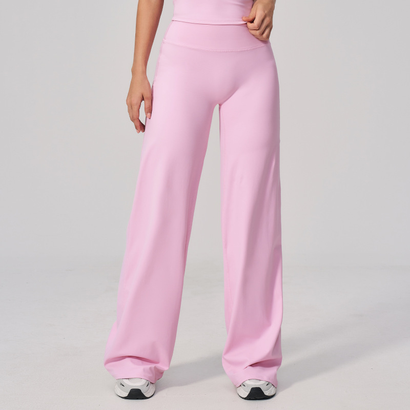 Zechuang New Style Autumn/Winter Long Pants High Waist Wide Leg Loose Fit Sports Long Pants Outdoor Casual Sports Fitness Long Pants 3127