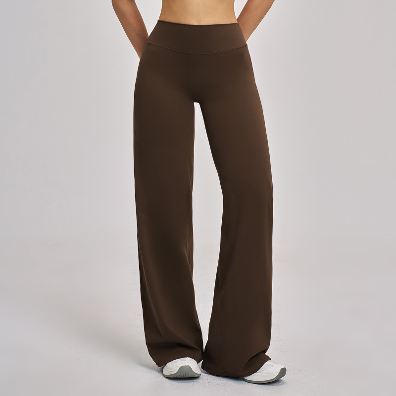Zechuang New Style Autumn/Winter Long Pants High Waist Wide Leg Loose Fit Sports Long Pants Outdoor Casual Sports Fitness Long Pants 3127