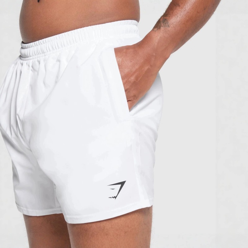 Gymshark American-Style Sports Shorts, Elastic Running Fitness Muscle Track and Field Shorts, Men's Quick-Drying Shorts